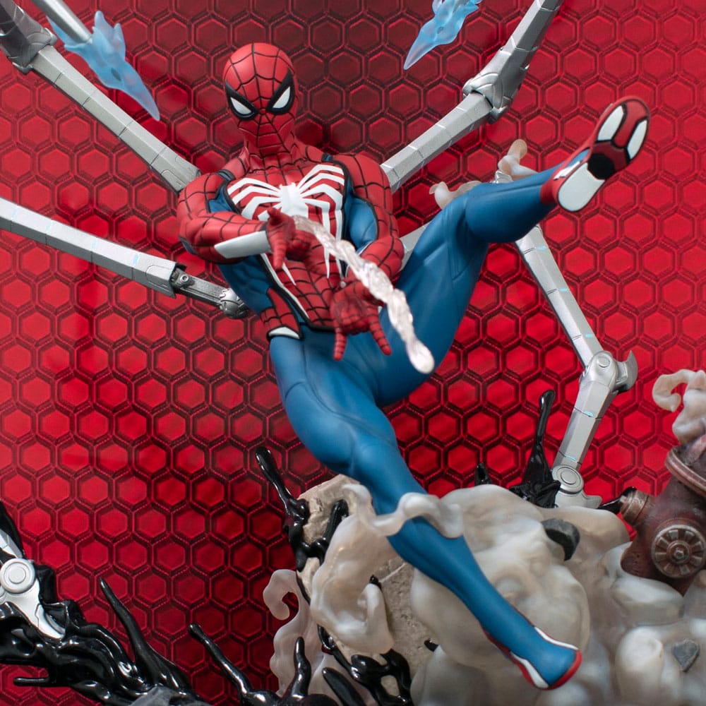 Marvel's Spider-Man 2 Marvel Gallery Deluxe diorama Spider-Man (Gamerverse) 30 cm