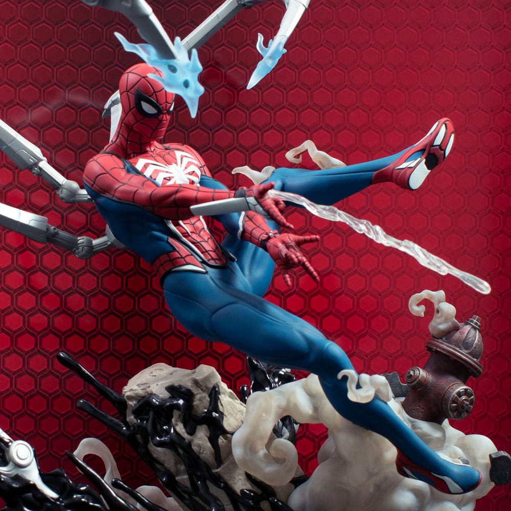 Marvel's Spider-Man 2 Marvel Gallery Deluxe diorama Spider-Man (Gamerverse) 30 cm