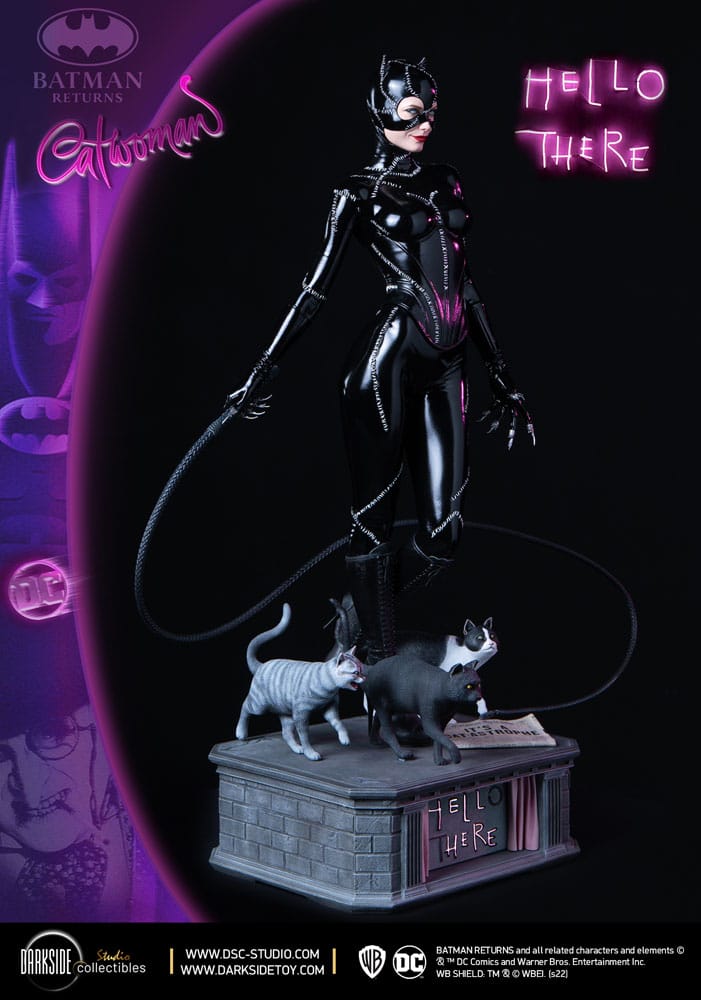 Batman Returns statuette 1/4 QS Series Catwoman 30th Anniversary Edition 54 cm