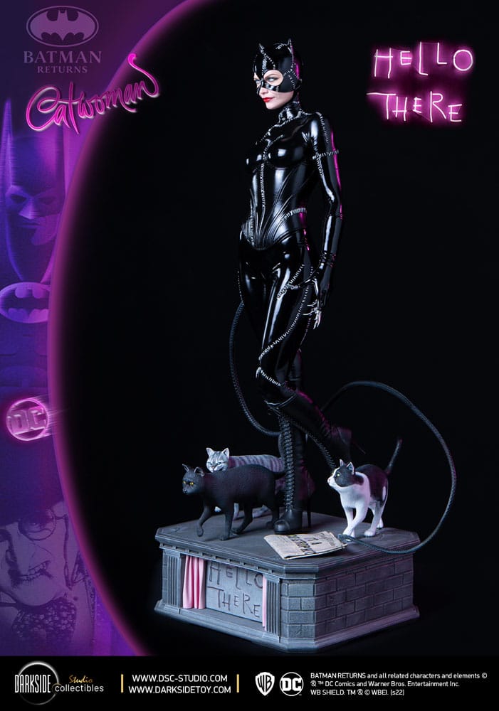 Batman Returns statuette 1/4 QS Series Catwoman 30th Anniversary Edition 54 cm