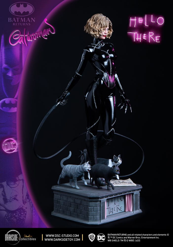 Batman Returns statuette 1/4 QS Series Catwoman 30th Anniversary Edition 54 cm