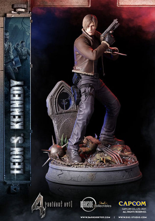 Resident Evil statuette Premium Leon Kennedy 50 cm