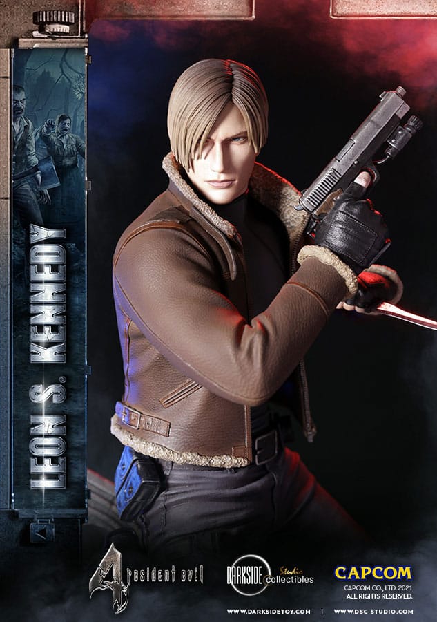 Resident Evil statuette Premium Leon Kennedy 50 cm