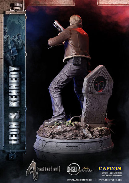 Resident Evil statuette Premium Leon Kennedy 50 cm