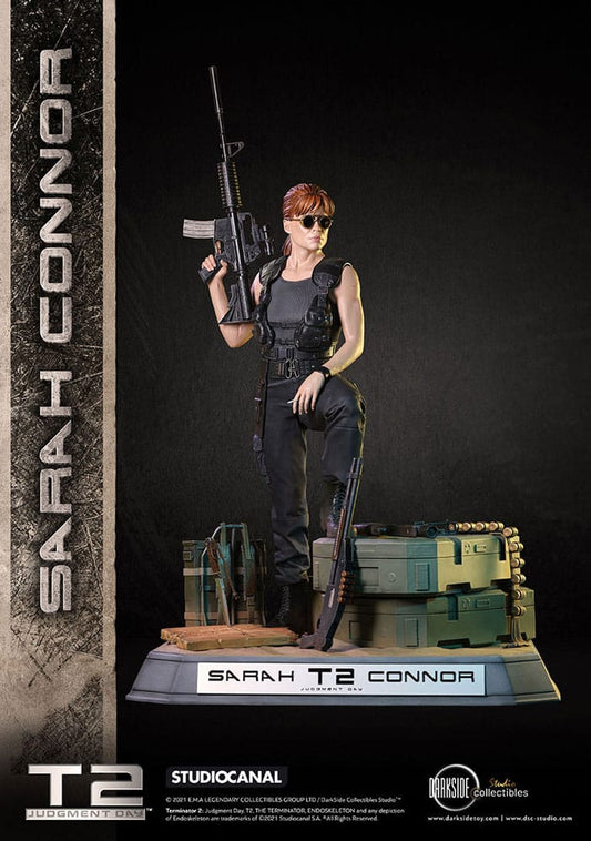 Terminator 2 Judgement Day statuette Premium 1/3 Sarah Connor T2 30th Anniversary Edition 71 cm