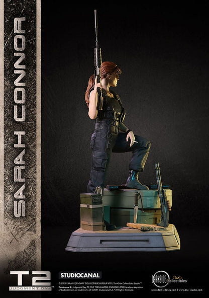 Terminator 2 Judgement Day statuette Premium 1/3 Sarah Connor T2 30th Anniversary Edition 71 cm
