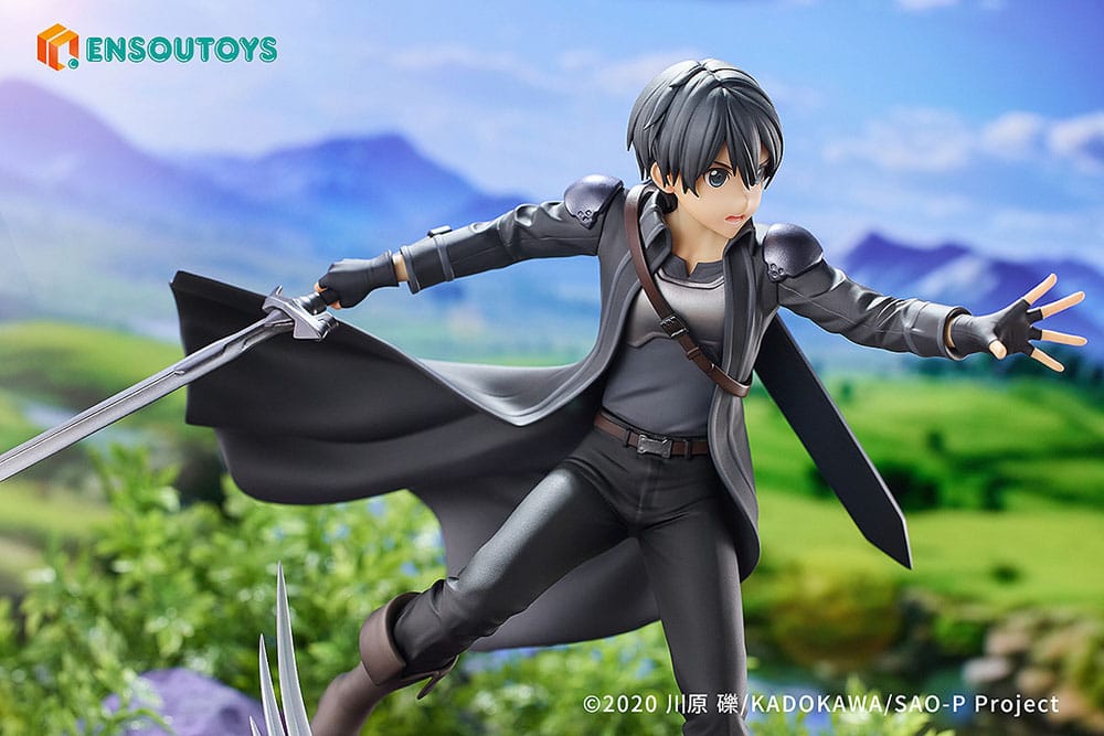 Sword Art Online statuette 1/7 Progressive Scherzo of Deep Night Kirito 22 cm