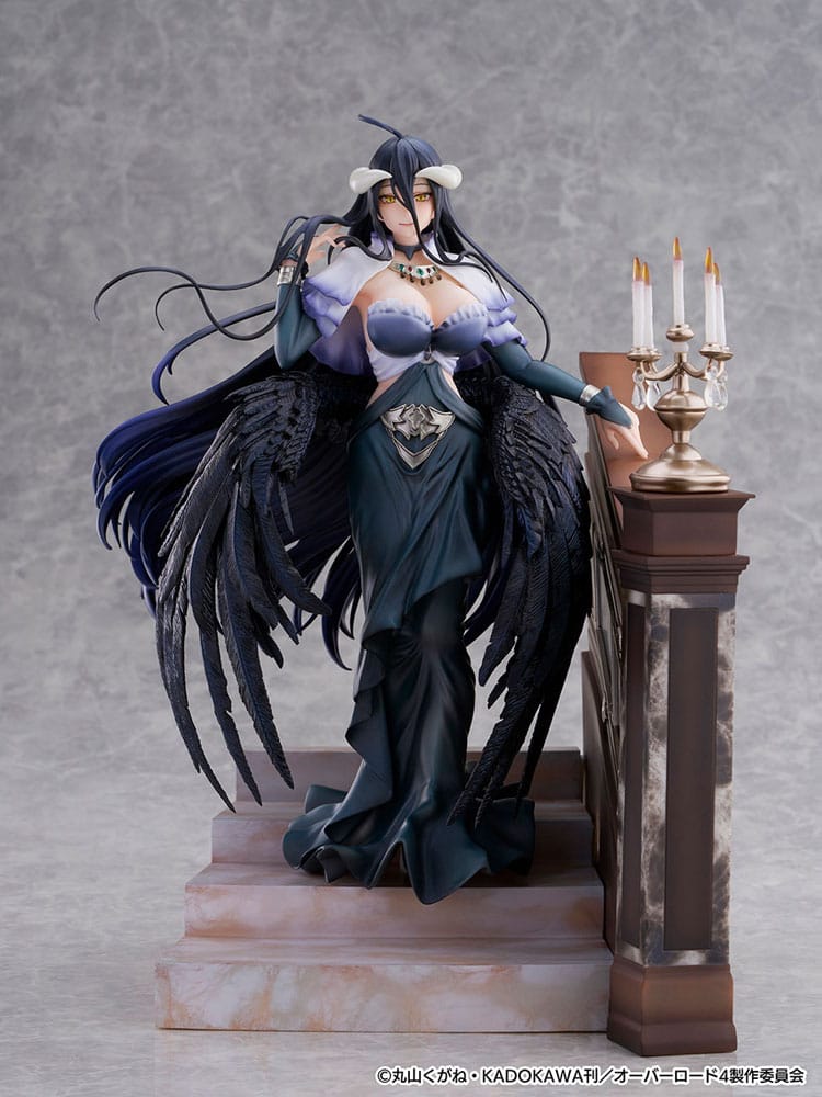 Overlord statuette PVC SHIBUYA SCRAMBLE FIGURE 1/7 Albedo Jet Black Dress Ver. 28 cm