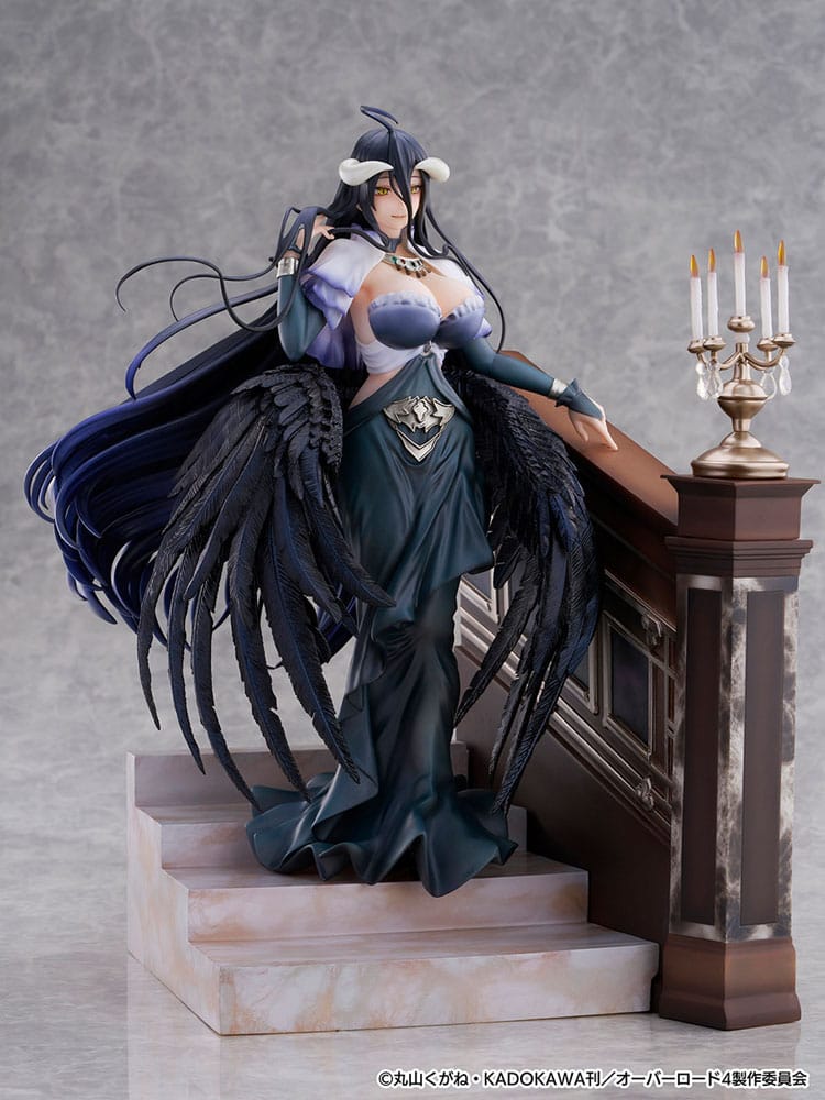 Overlord statuette PVC SHIBUYA SCRAMBLE FIGURE 1/7 Albedo Jet Black Dress Ver. 28 cm