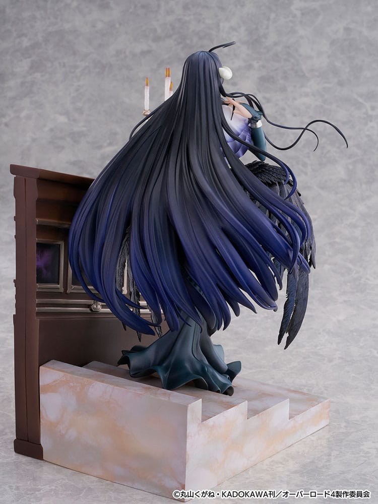 Overlord statuette PVC SHIBUYA SCRAMBLE FIGURE 1/7 Albedo Jet Black Dress Ver. 28 cm