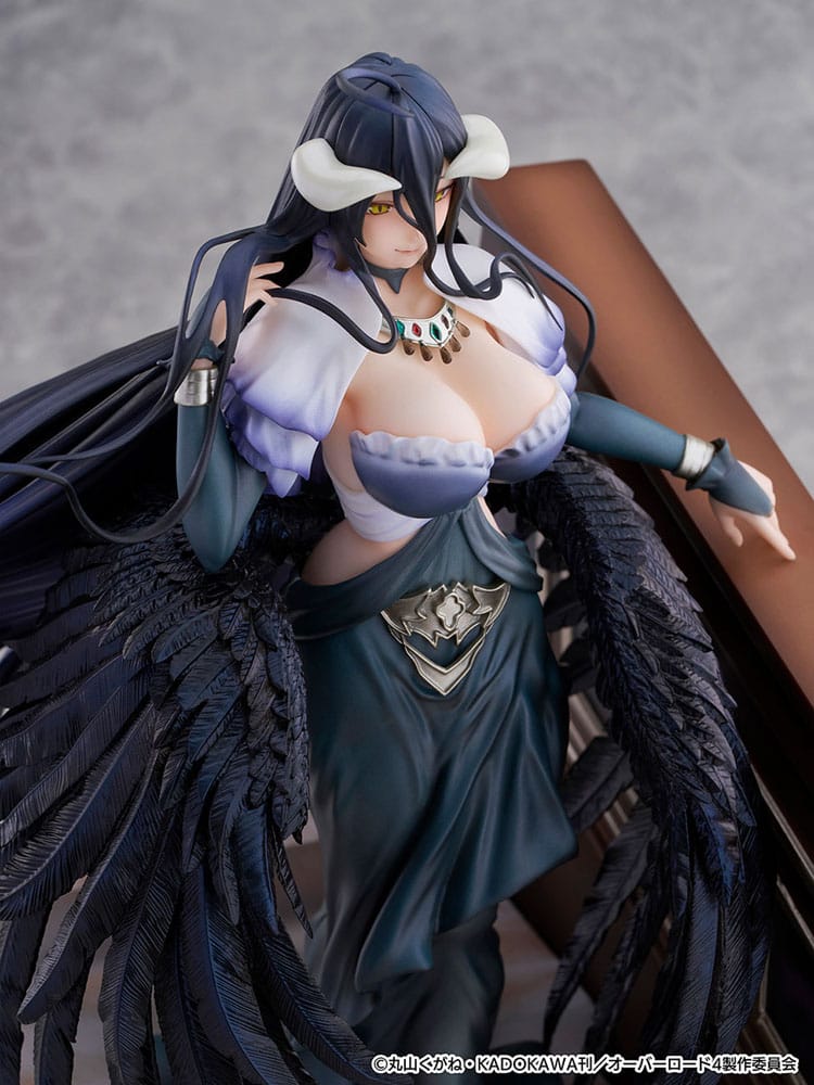 Overlord statuette PVC SHIBUYA SCRAMBLE FIGURE 1/7 Albedo Jet Black Dress Ver. 28 cm