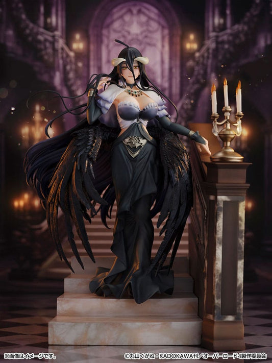 Overlord statuette PVC SHIBUYA SCRAMBLE FIGURE 1/7 Albedo Jet Black Dress Ver. 28 cm