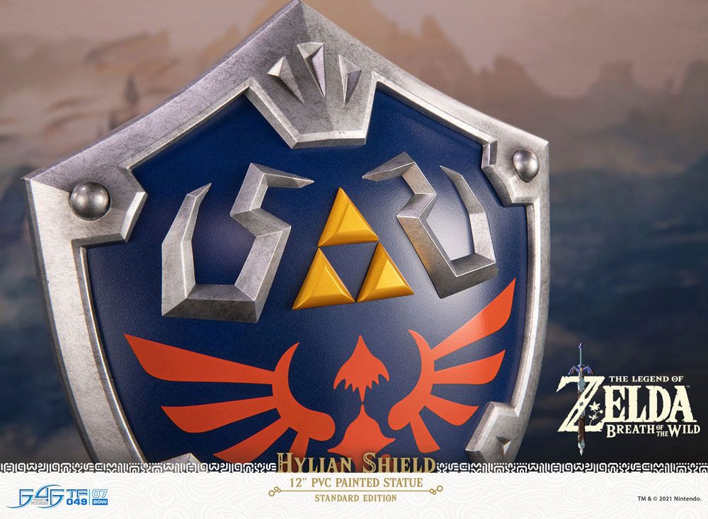 The Legend of Zelda Breath of the Wild statuette PVC Hylian Shield Standard Edition 29 cm