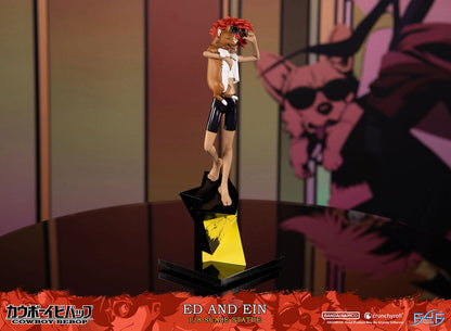 Cowboy Bebop statuette 1/8 Ed & Ein 28 cm