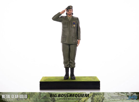 Metal Gear Solid 3: Snake Eater statuette 1/4 Big Boss Requiem 55 cm