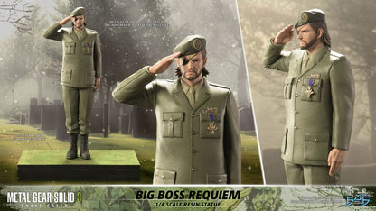 Metal Gear Solid 3: Snake Eater statuette 1/4 Big Boss Requiem 55 cm