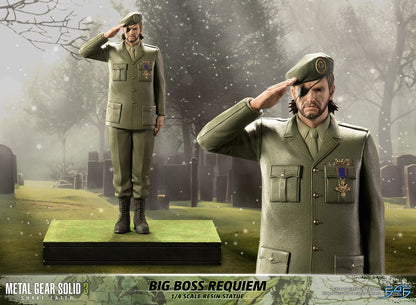 Metal Gear Solid 3: Snake Eater statuette 1/4 Big Boss Requiem 55 cm