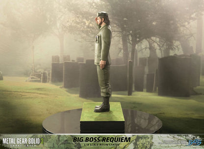 Metal Gear Solid 3: Snake Eater statuette 1/4 Big Boss Requiem 55 cm