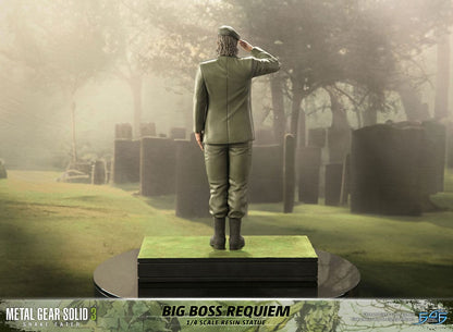 Metal Gear Solid 3: Snake Eater statuette 1/4 Big Boss Requiem 55 cm