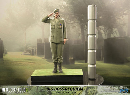 Metal Gear Solid 3: Snake Eater statuette 1/4 Big Boss Requiem 55 cm