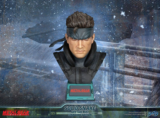 Metal Gear Solid : Buste 1/1 Solid Snake 56 cm