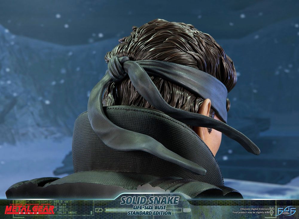 Metal Gear Solid : Buste 1/1 Solid Snake 56 cm