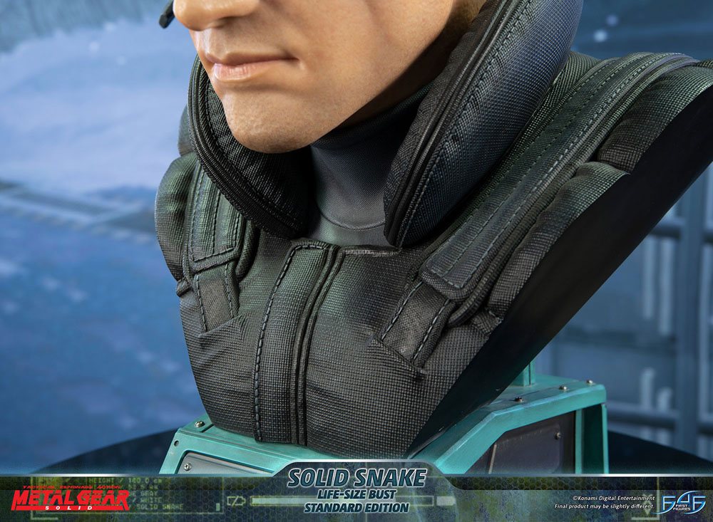 Metal Gear Solid : Buste 1/1 Solid Snake 56 cm