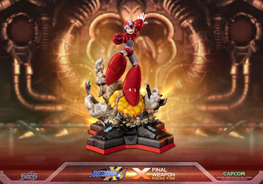 Mega Man X4 statuette X Finale Weapon Rising Fire 45 cm