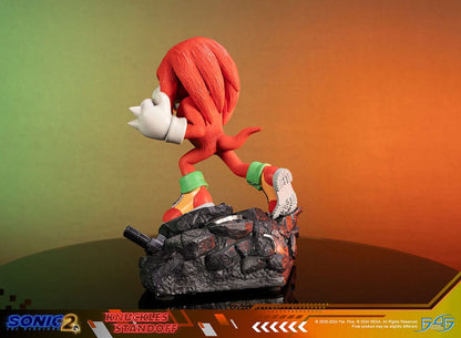 Sonic the Hedgehog 2 statuette Knuckles Standoff 30 cm