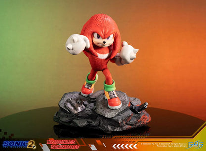 Sonic the Hedgehog 2 statuette Knuckles Standoff 30 cm