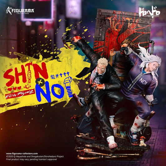 Dorohedoro Elite FigumiZ 1/8 Shin & Noi Elite 39 cm