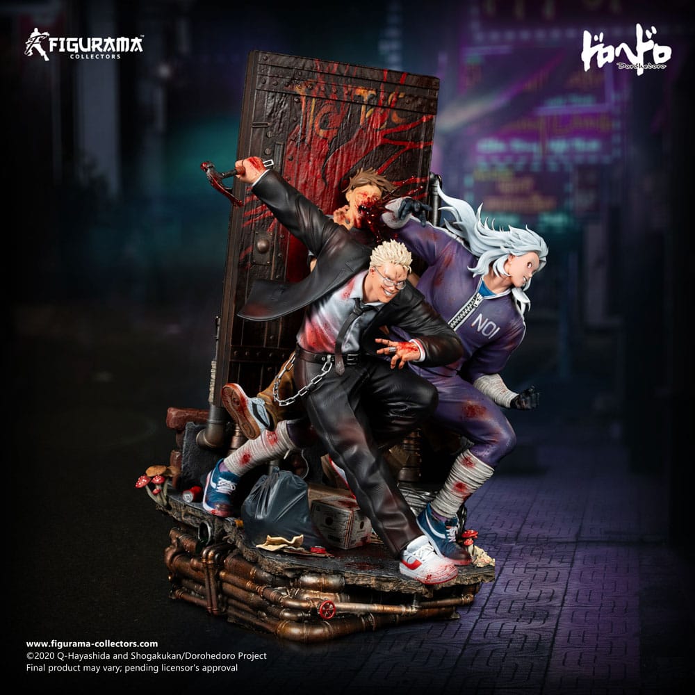 Dorohedoro Elite FigumiZ 1/8 Shin & Noi Elite 39 cm