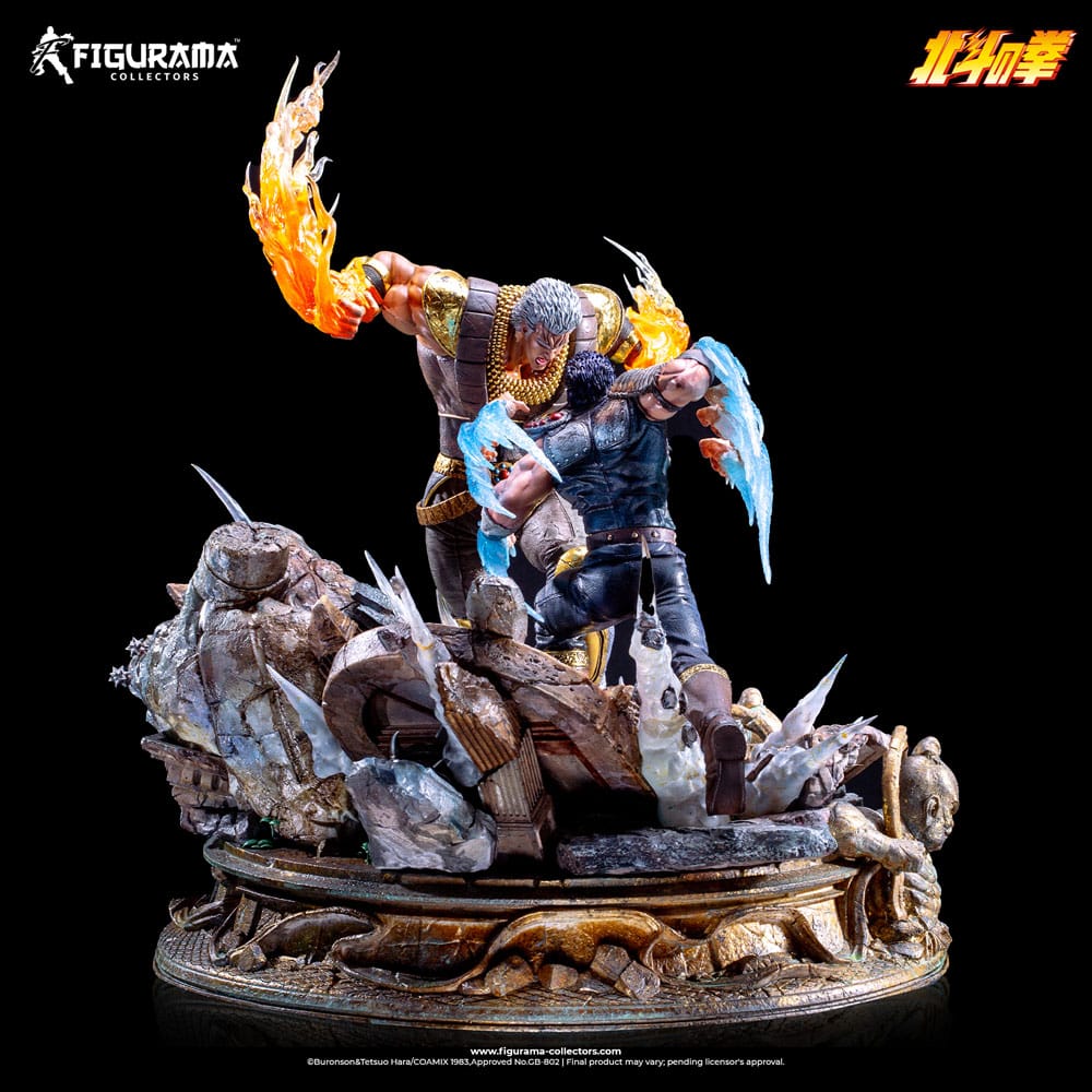 Fist of the North Star statuette Elite Exclusive 1/6 Kenshiro vs Raoh 59 cm Statuettes Ken le Survivant