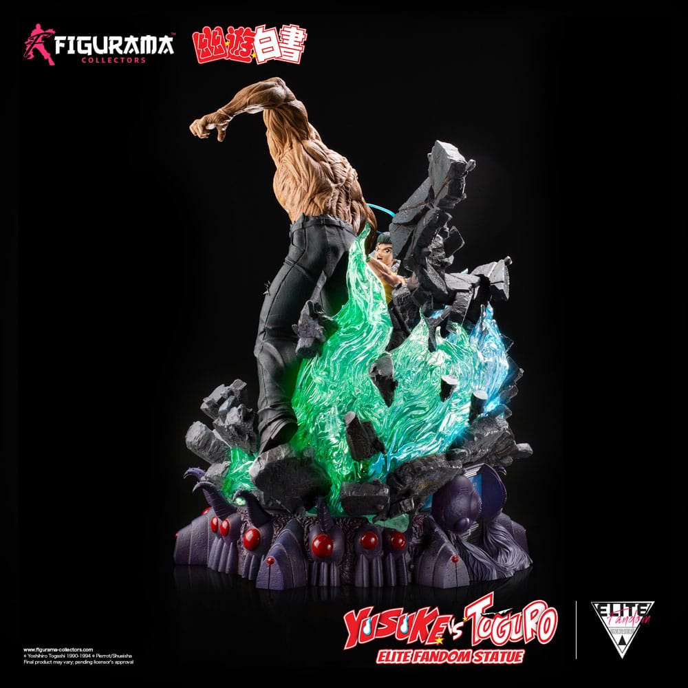 Yu Yu Hakusho : Statuette Elite Exclusive 1/6 Yusuke vs Toguro 59 cm