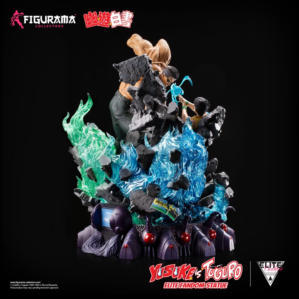 Yu Yu Hakusho : Statuette Elite Exclusive 1/6 Yusuke vs Toguro 59 cm