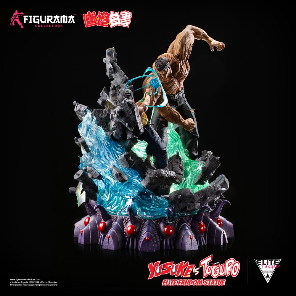 Yu Yu Hakusho : Statuette Elite Exclusive 1/6 Yusuke vs Toguro 59 cm