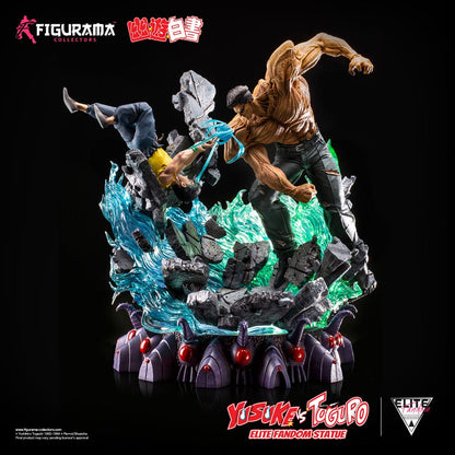 Yu Yu Hakusho : Statuette Elite Exclusive 1/6 Yusuke vs Toguro 59 cm