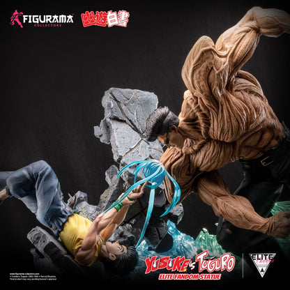 Yu Yu Hakusho : Statuette Elite Exclusive 1/6 Yusuke vs Toguro 59 cm