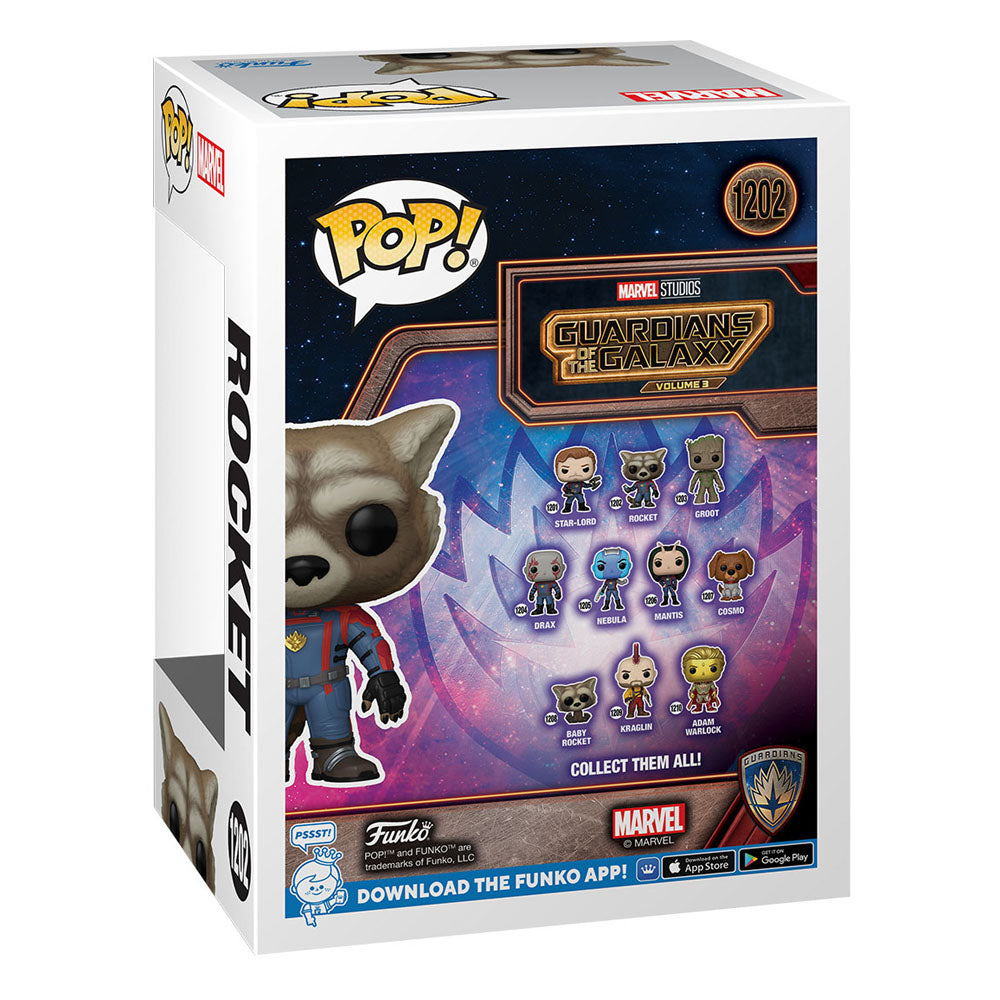 Les Gardiens de la Galaxie Vol. 3 POP! Vinyl Figurine Rocket 9 cm