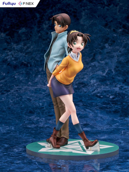 Détective Conan F:NEX statuette PVC 1/7 Heiji Hattori Kazuha Toyama 26 cm
