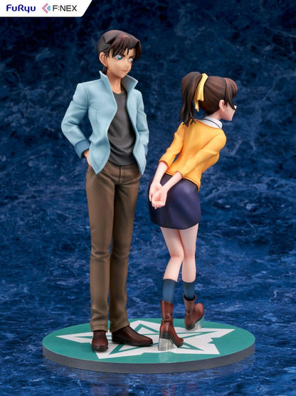 Détective Conan F:NEX statuette PVC 1/7 Heiji Hattori Kazuha Toyama 26 cm
