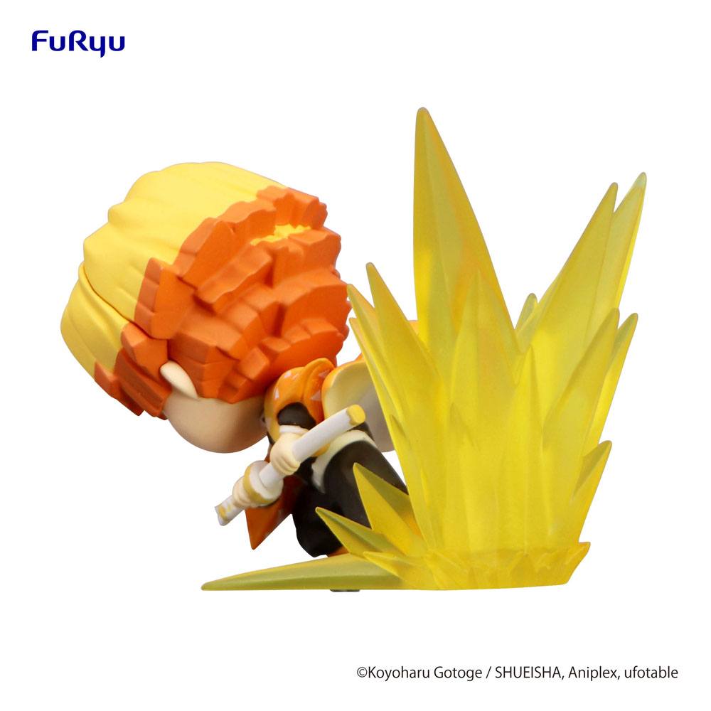 Demon Slayer: Kimetsu no Yaiba statuette PVC Hold Agatsuka Zenitsu 7 cm