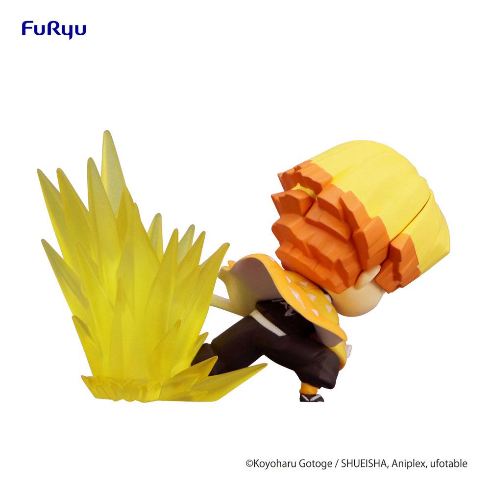 Demon Slayer: Kimetsu no Yaiba statuette PVC Hold Agatsuka Zenitsu 7 cm