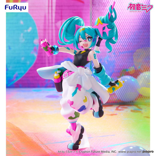 Statuette PVC Hatsune Miku Trio-Try-iT Miku Paint Girl 19 cm