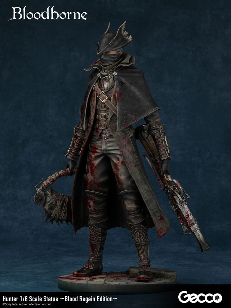 Bloodborne The Old Hunters statuette PVC 1/6 Hunter Blood Regain Edition 32 cm