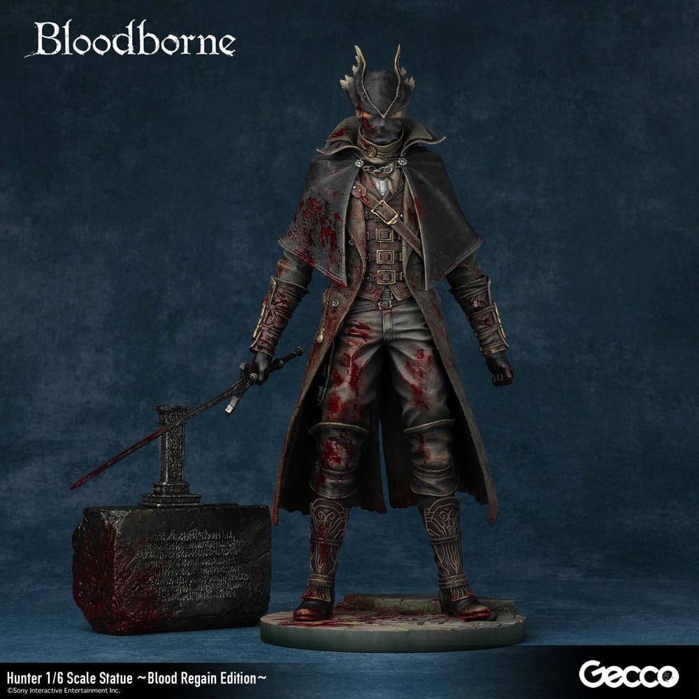 Bloodborne The Old Hunters statuette PVC 1/6 Hunter Blood Regain Edition 32 cm