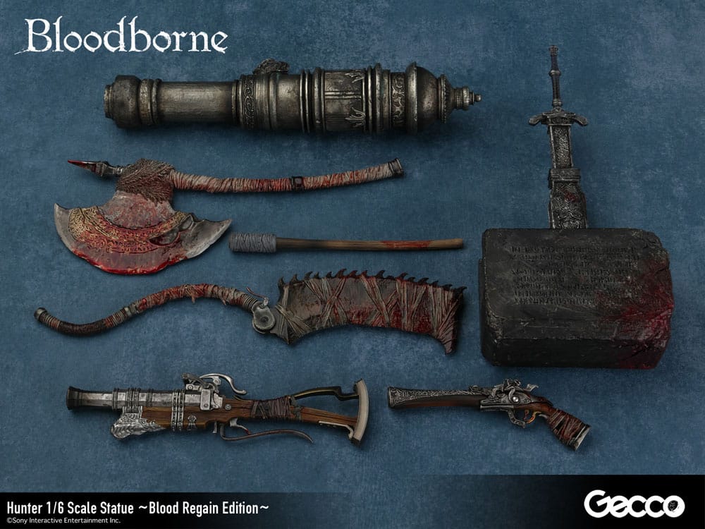 Bloodborne The Old Hunters statuette PVC 1/6 Hunter Blood Regain Edition 32 cm
