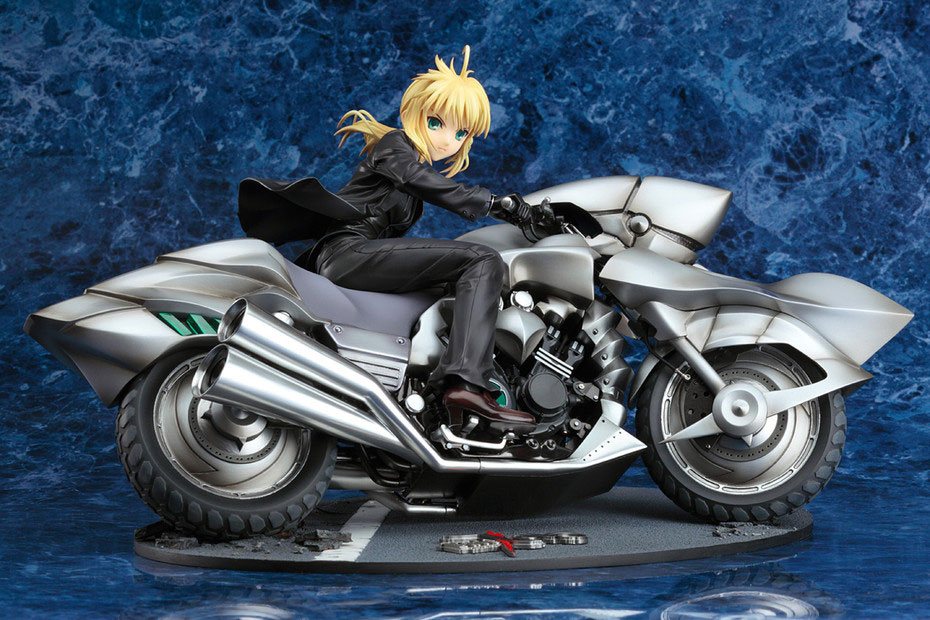 Fate/Zero statuette 1/8 Saber &amp; Saber Motored Cuirassier (re-run) 16 cm
