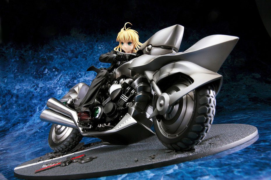Fate/Zero statuette 1/8 Saber &amp; Saber Motored Cuirassier (re-run) 16 cm