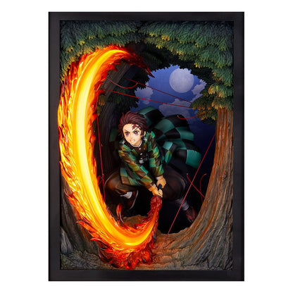 Demon Slayer: Kimetsu no Yaiba : Statuette PVC Tanjiro Kamado: Hinokami Kagura Dance 36 cm